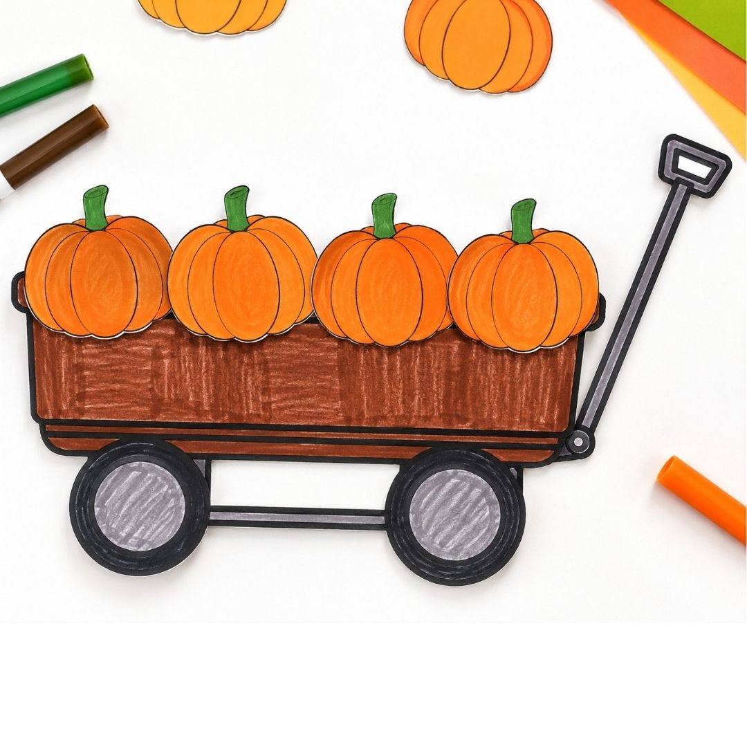 Pumpkin Name Wagon Craft